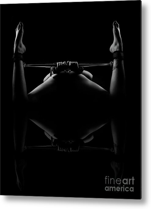 Art Metal Print featuring the photograph Legs and hands Bound by Jt PhotoDesign