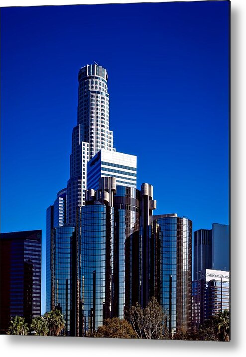 Los Angeles Metal Print featuring the photograph Los Angeles' Westin Bonaventure Hotel by Mountain Dreams