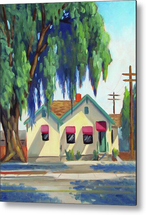 House Metal Print featuring the painting Maily House - Eagle, Idaho by Kevin Hughes