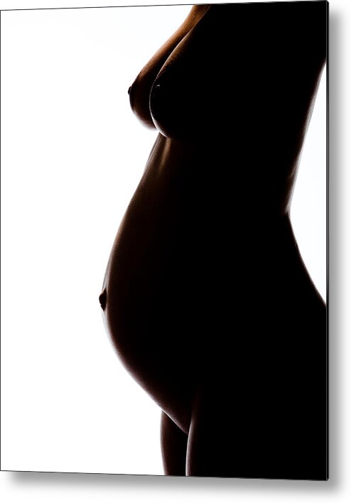 Maternity Metal Print featuring the photograph Maternity 259 by Michael Fryd
