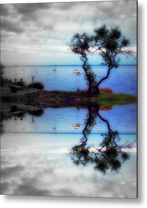 Larchmont Metal Print featuring the photograph Maybe You'll Be There II by Aurelio Zucco