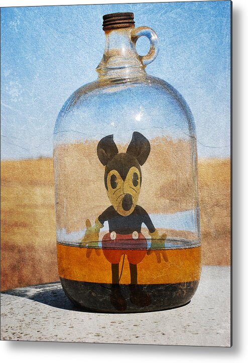 Jerry Cordeiro Framed Prints Framed Prints Metal Print featuring the photograph Mouse In A Bottle by J C