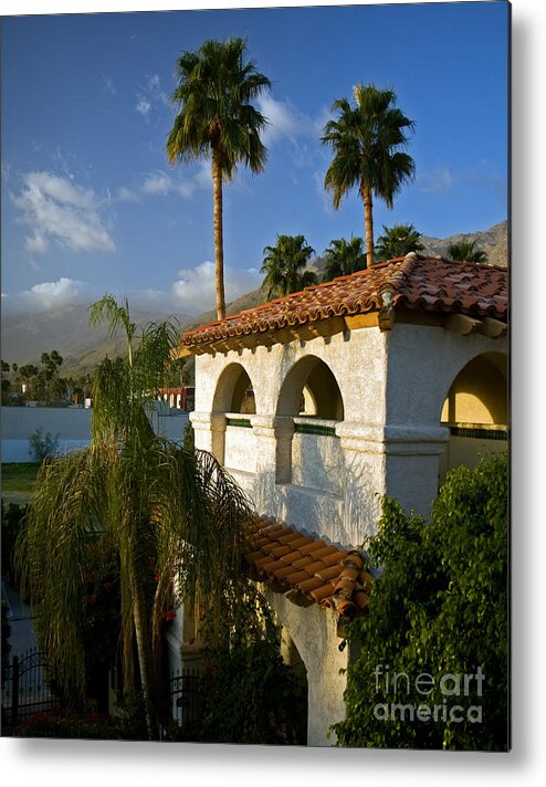 Palm Springs Metal Print featuring the photograph Palm Springs Morning by Robert Pilkington