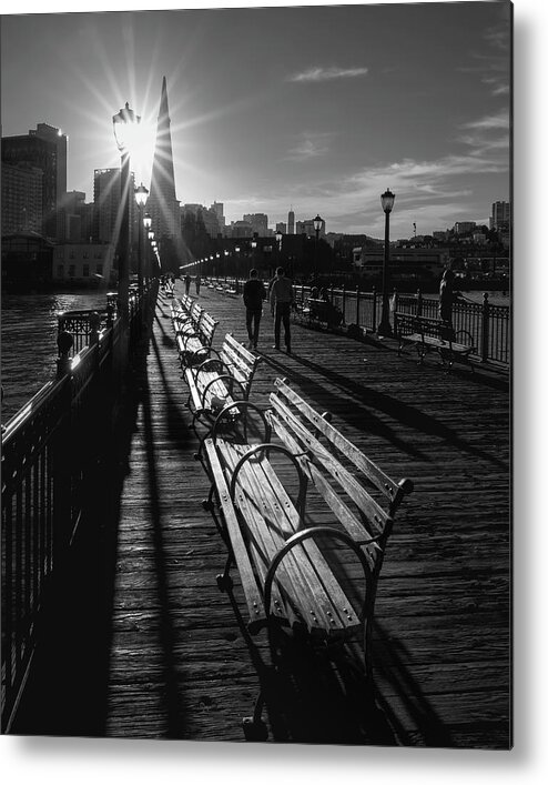 San Francisco Metal Print featuring the photograph Pier 7 by Joseph Smith