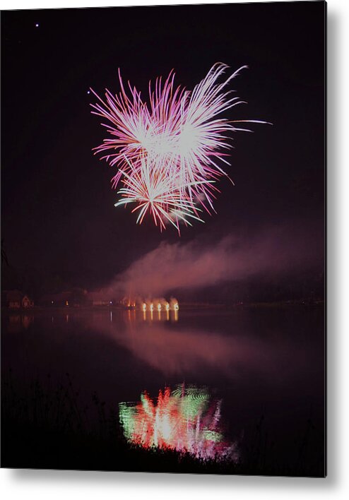 Fireworks Metal Print featuring the photograph Precocious - 160924psg0652160704 by Paul Eckel