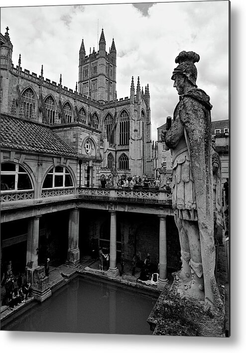 Roman Baths Metal Print featuring the photograph Roman Baths by Matt MacMillan