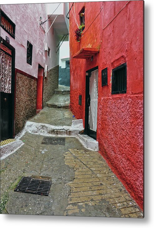Path Metal Print featuring the photograph Strawberry Dreams - Tangier, Morocco by Denise Strahm