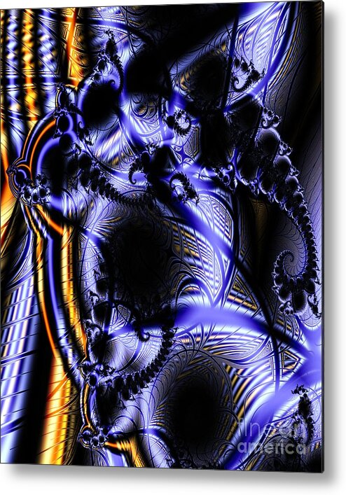 Surface Pattern Metal Print featuring the digital art Surface Pattern by Ronald Bissett