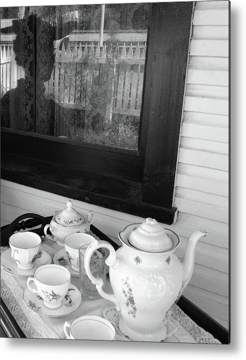 Tea Metal Print featuring the photograph Tea for one by J C