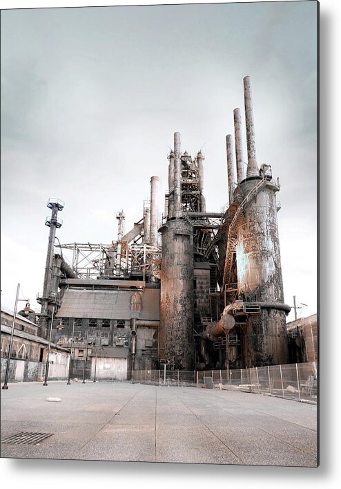 Bethlehem Metal Print featuring the photograph The Steel Industry by Lori Deiter