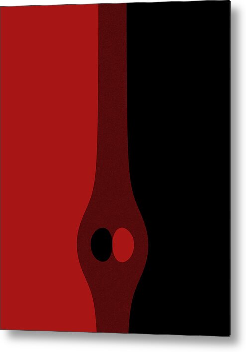 Vic Eberly Metal Print featuring the digital art Zygote by Vic Eberly