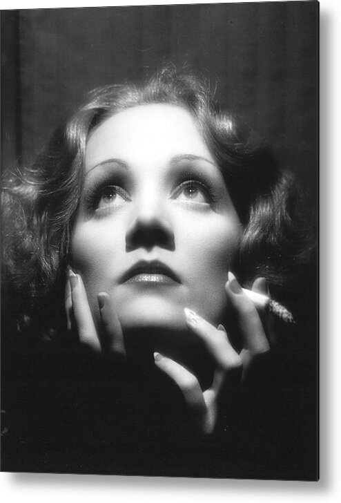 Marlene Dietrich Metal Print featuring the photograph MARLENE DIETRICH in SHANGHAI EXPRESS -1932-. #4 by Album