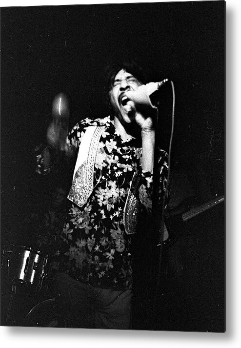 Love Metal Print featuring the photograph Arthur Lee Live In London by Erica Echenberg