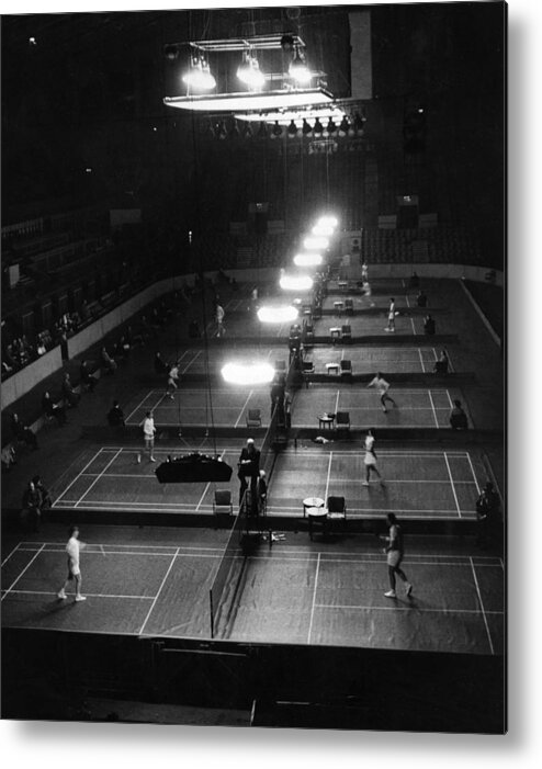 England Metal Print featuring the photograph Badminton Contest by Douglas Miller
