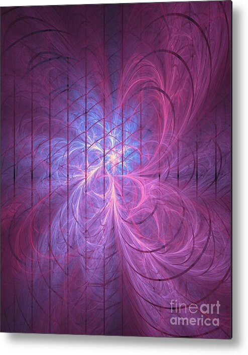 Lattice Abstract Metal Print featuring the photograph Breakthrough by David Parker/science Photo Library