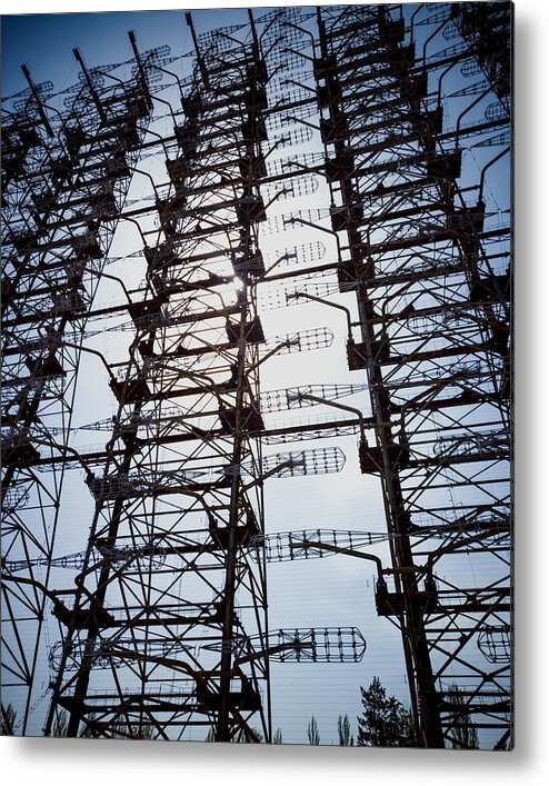 Ukraine Metal Print featuring the photograph Chernobyl Duga Radar by Maxim Kibrik