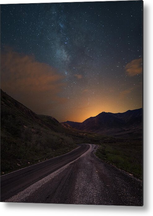 Road Metal Print featuring the photograph Dirt Road by Dani Bs.