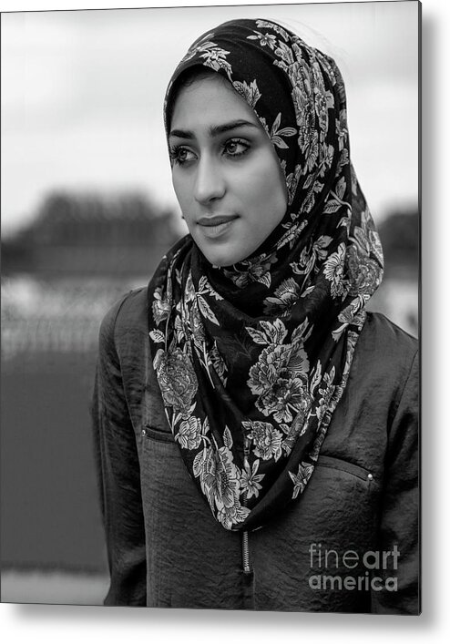 5266 Metal Print featuring the photograph Hijabi portraits by FineArtRoyal Joshua Mimbs