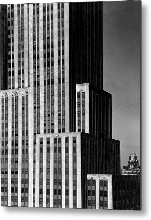People Metal Print featuring the photograph International Magazine Building Hearst by The New York Historical Society