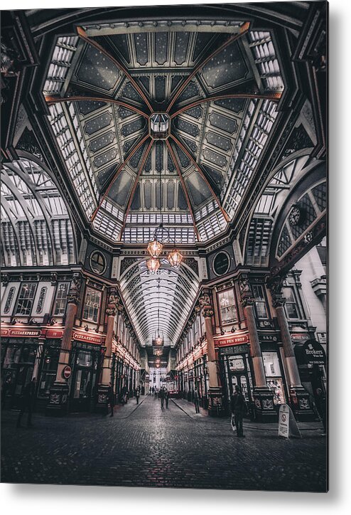 London Metal Print featuring the photograph Leadenhall Market by David George