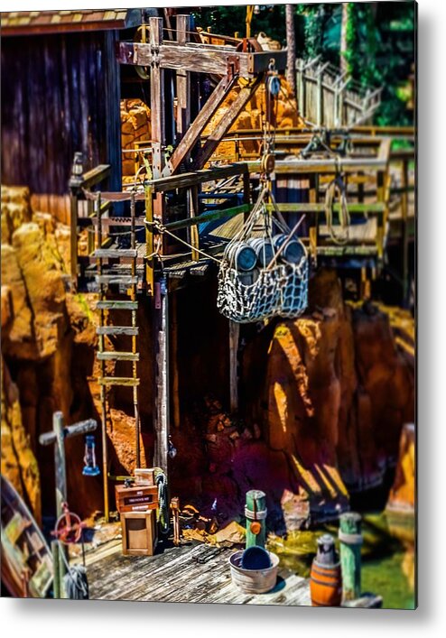  Metal Print featuring the photograph Loading Dock by Rodney Lee Williams