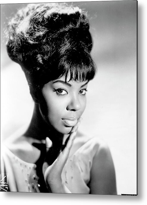 Singer Metal Print featuring the photograph Photo Of Mary Wells by Michael Ochs Archives