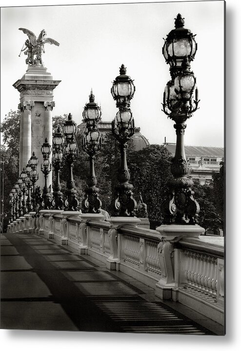 Pont Alexander Metal Print featuring the photograph Pont Alexander by Chris Bliss