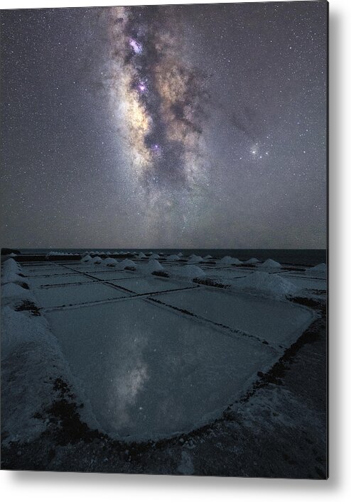 Fuencaliente Metal Print featuring the photograph Salty Way by Jose Parejo
