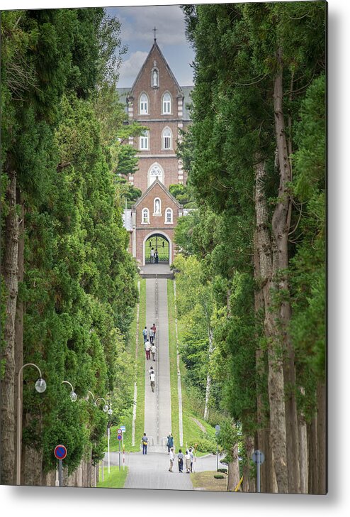 Landmark Metal Print featuring the photograph Trappist Monastery by Tomoshi Hara