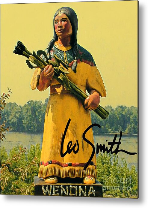 Wenona Metal Print featuring the painting Wenona by Leo and Marilyn Smith