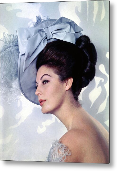 Ava Gardner Metal Print featuring the photograph AVA GARDNER in 55 DAYS AT PEKING -1963-, directed by NICHOLAS RAY. #1 by Album