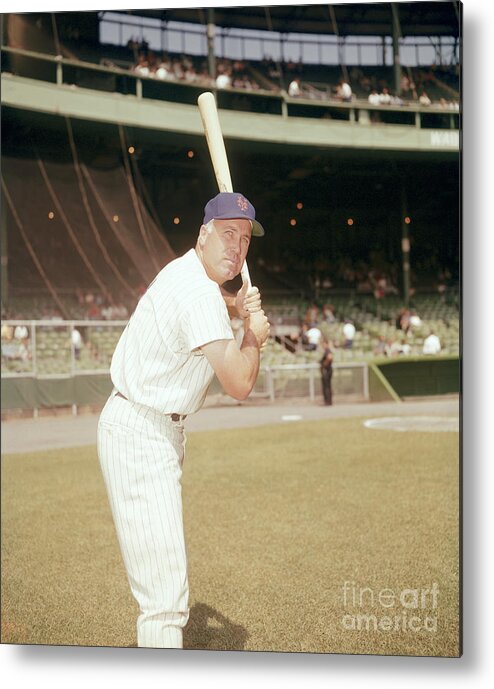 Duke Snider Metal Print featuring the photograph Duke Snider #1 by Louis Requena