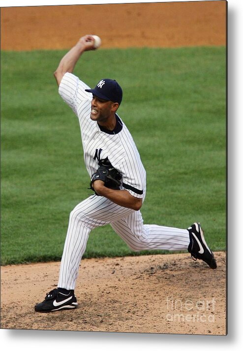 People Metal Print featuring the photograph Mariano Rivera by Jim Mcisaac