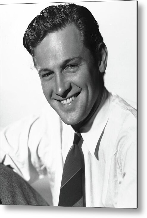 William Holden Metal Print featuring the photograph William Holden. #1 by Album