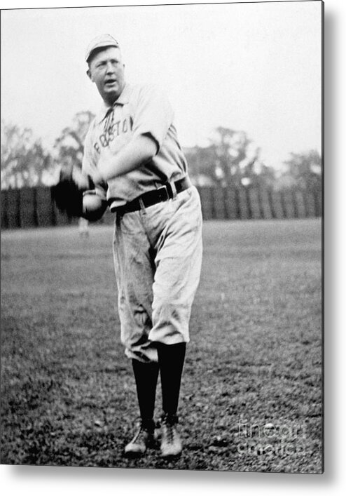 People Metal Print featuring the photograph Cy Young by National Baseball Hall Of Fame Library