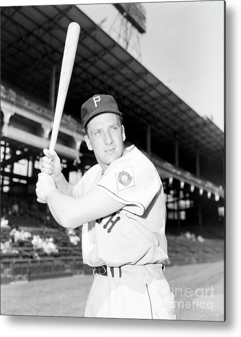 People Metal Print featuring the photograph Ralph Kiner #2 by Kidwiler Collection