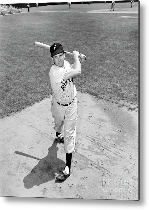 People Metal Print featuring the photograph Ralph Kiner by Kidwiler Collection