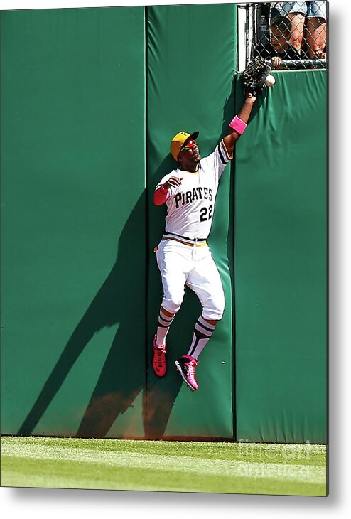 People Metal Print featuring the photograph Andrew Mccutchen by Jared Wickerham