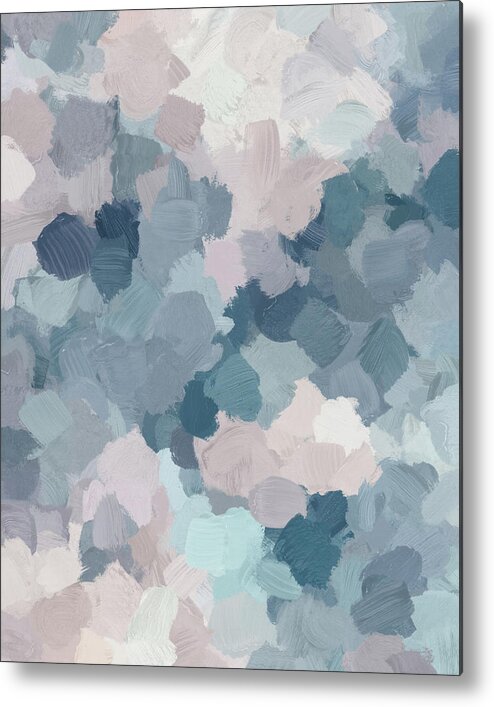 Mint Metal Print featuring the painting Beautiful Breeze I by Rachel Elise