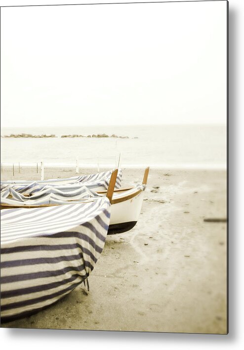Wooden Boats Metal Print featuring the photograph Boat Cover by Lupen Grainne