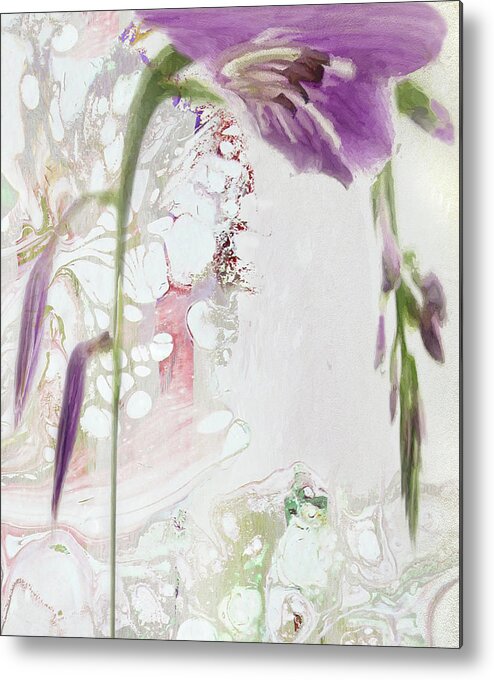 Floral Metal Print featuring the photograph Bring Me Flowers by Karen Lynch