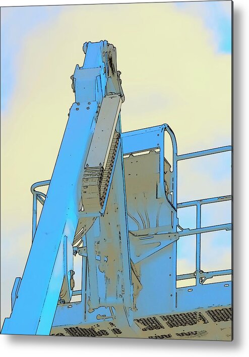 Cherry Metal Print featuring the photograph Cherry Picker Detail by Jerry Sodorff
