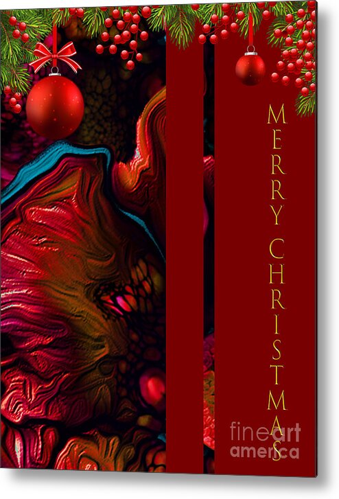 Christmas Concepts Metal Print featuring the digital art Christmas Concepts 2 by Aldane Wynter