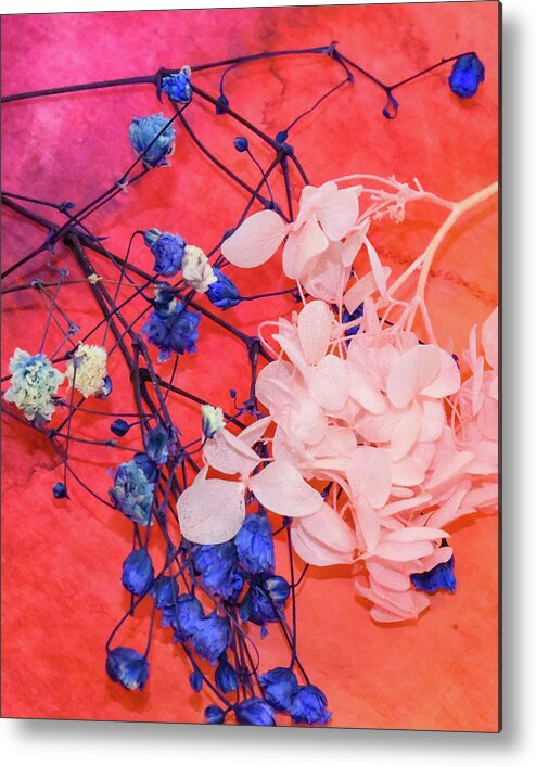 Coral Floral Metal Print featuring the photograph Coral Floral by Michelle Wittensoldner