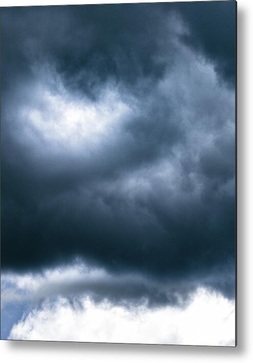 Cloud Metal Print featuring the photograph Darkness Gives Way by Rich Kovach