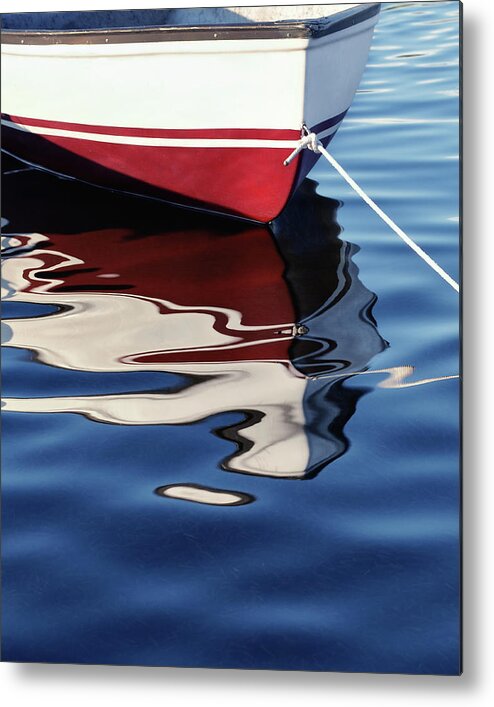 Boat Metal Print featuring the photograph Delphin 2 by Laura Fasulo