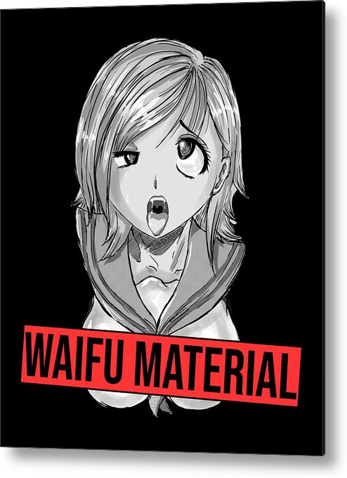Funny Waifu Material Lewd saying Otaku Sexy Anime Women's Tank Top