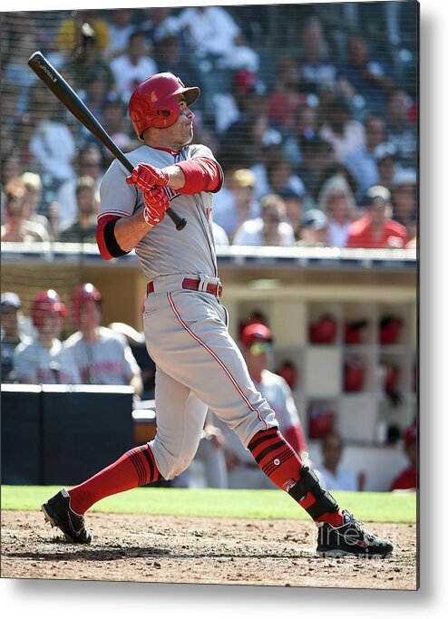 People Metal Print featuring the photograph Joey Votto by Denis Poroy