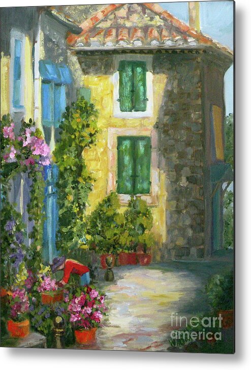 Garden Metal Print featuring the painting Joie de Vivre by Patsy Walton