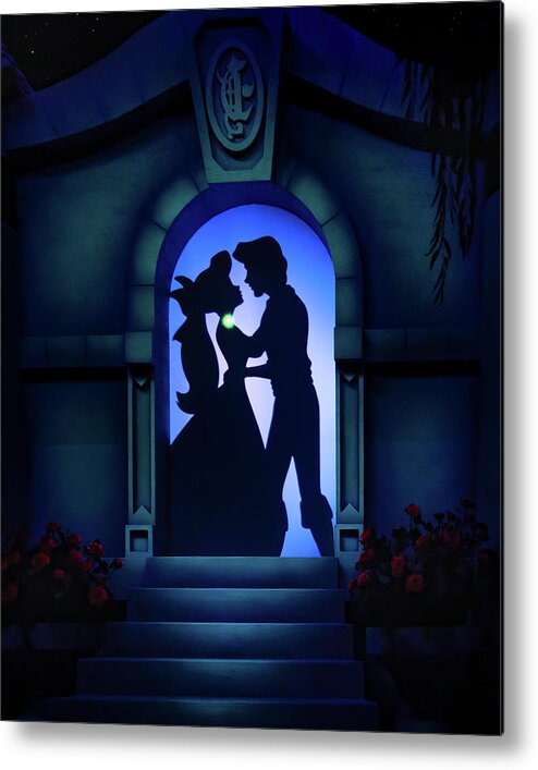 Magic Kingdom Metal Print featuring the digital art Journey of the Little Mermaid by Mark Andrew Thomas